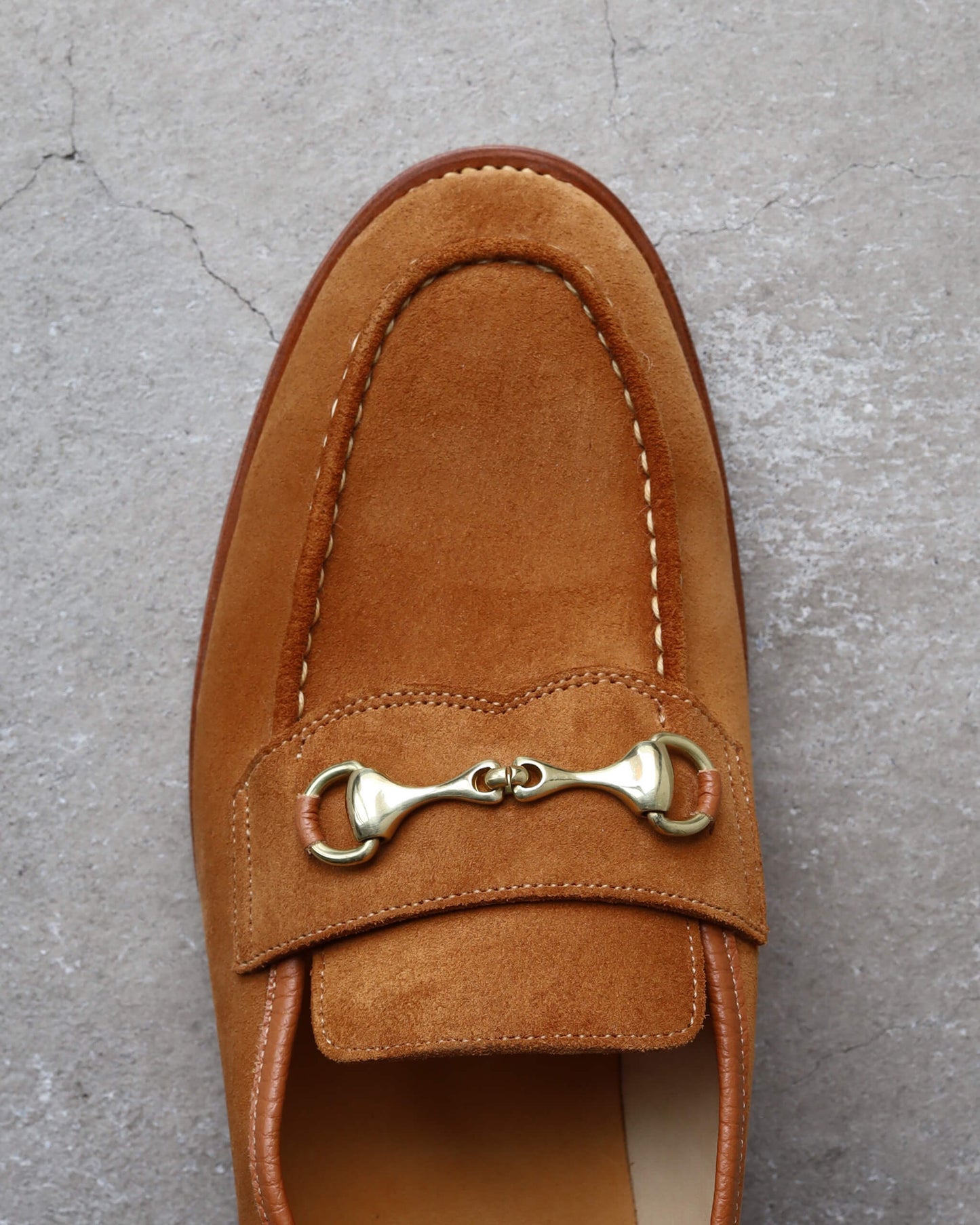 The Bit Loafer - Calf Suede "Camel"