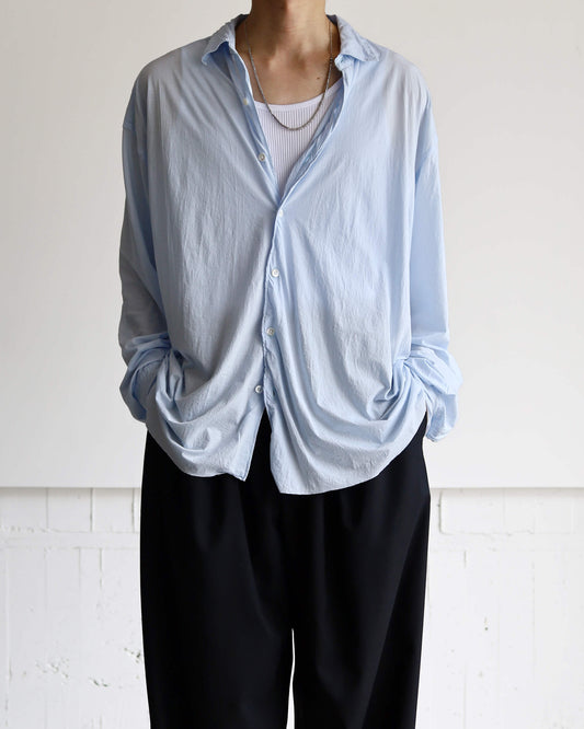 46G Artisan Shirt "SAX DYE"