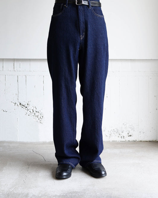 Type 001 Oxford Jeans "Indigo Rinced"