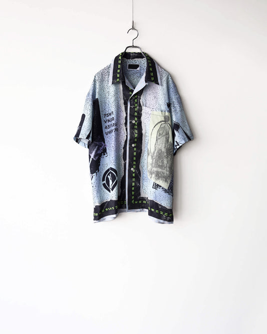 CODE SUMMER SHIRT "SAX"