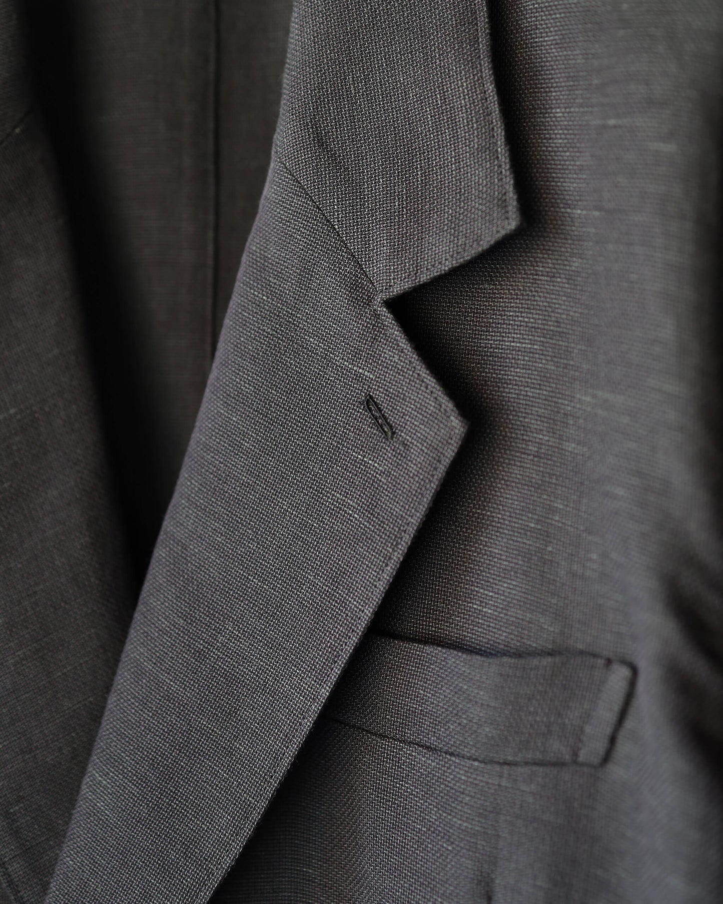Trinity Chambray Panama - Thompson "Charcoal"