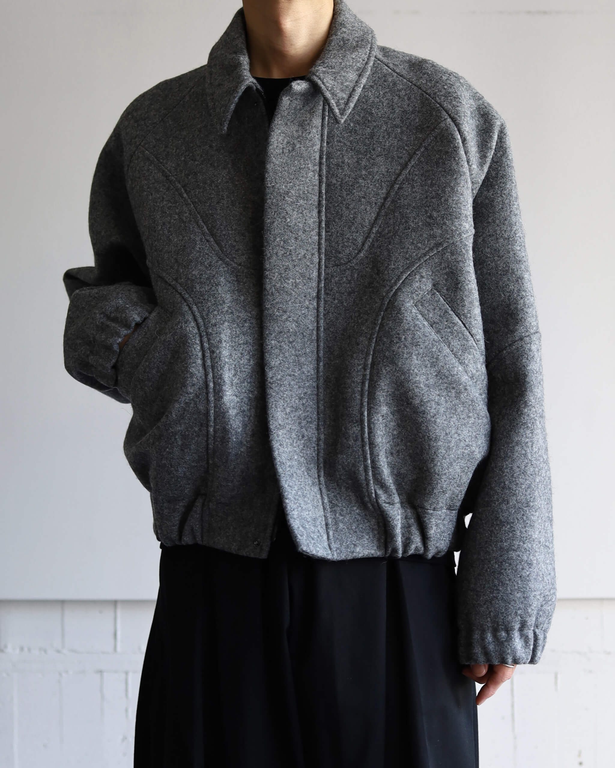 Sage NATION jiji jacket グレー sage NATION JIJI JACKET 