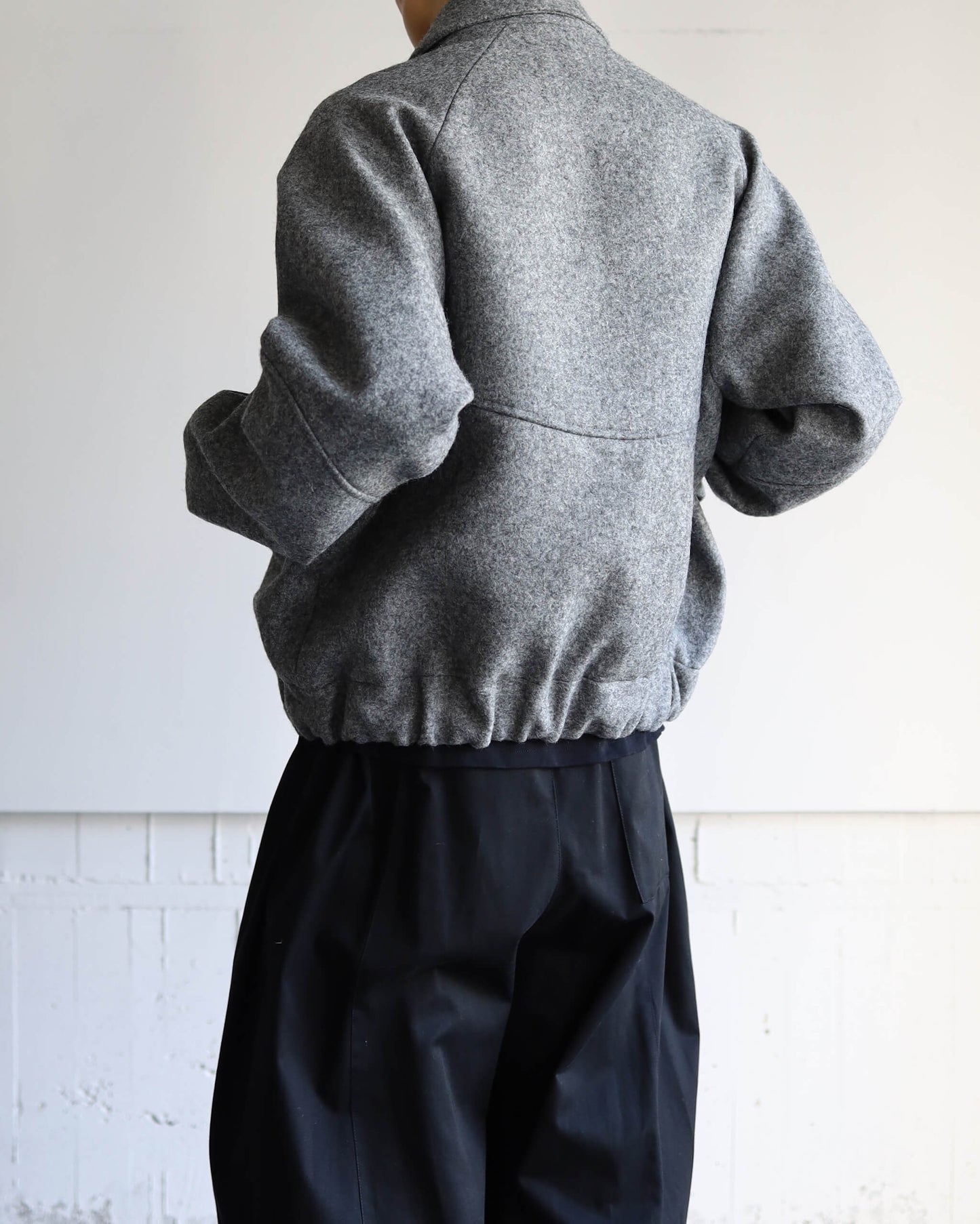 JIJI JACKET "MARL GREY"