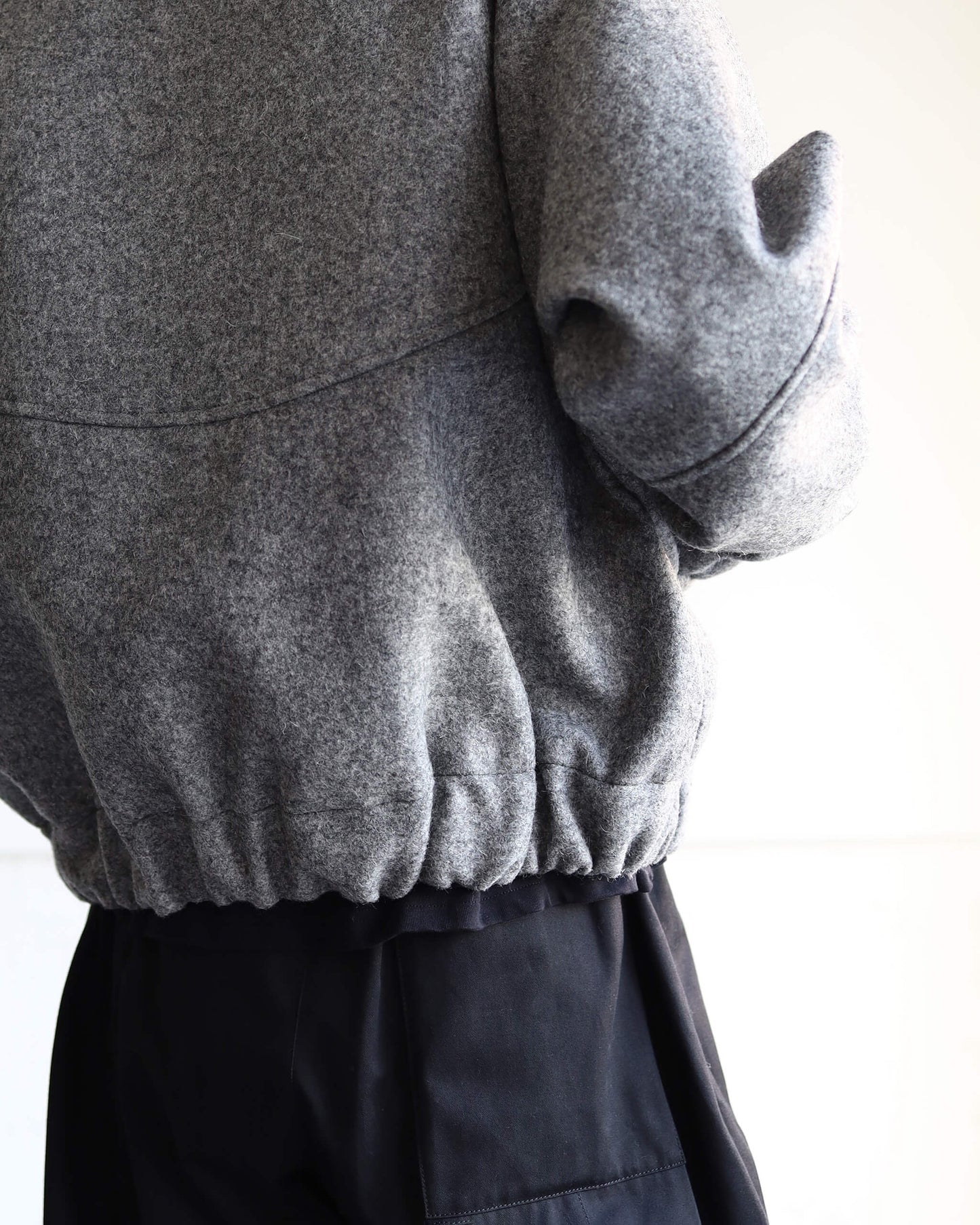 JIJI JACKET "MARL GREY"