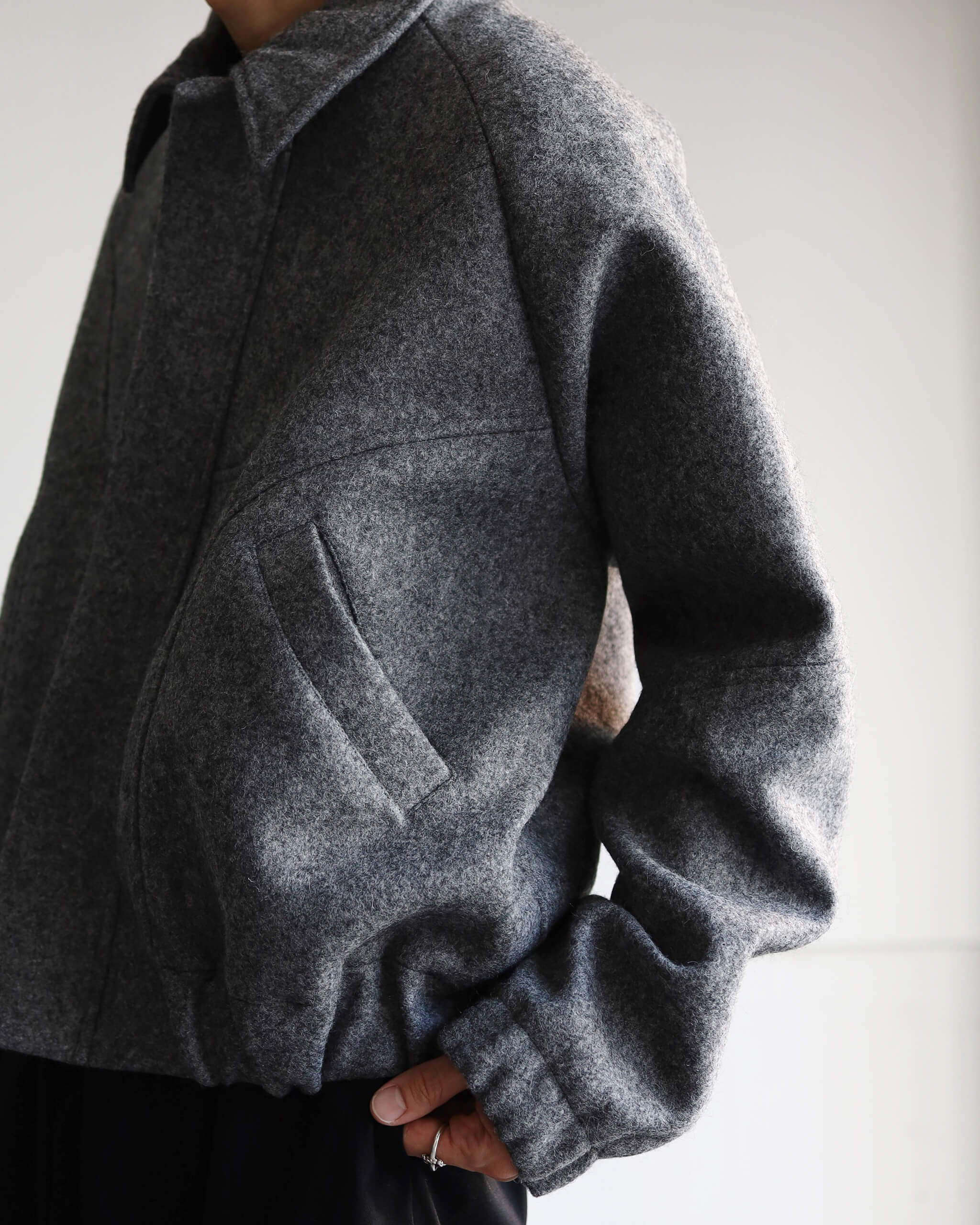 Sage NATION jiji jacket グレー Sage NATION jiji jacket グレー 【公式通販】