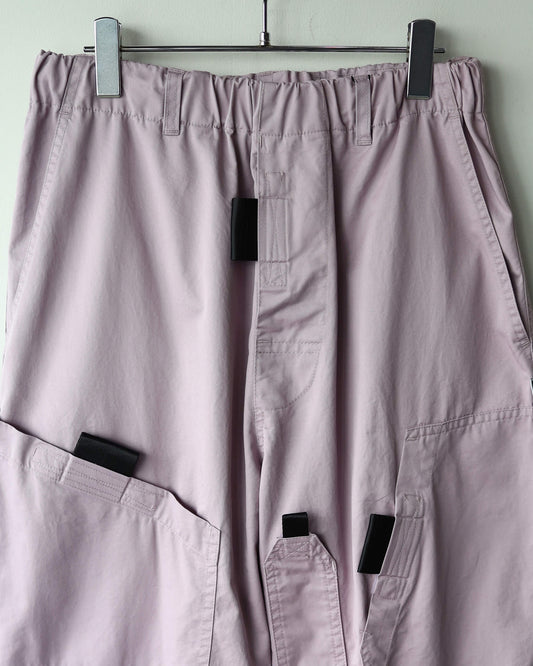 PULL TAB FLIGHT PANTS "PINK"