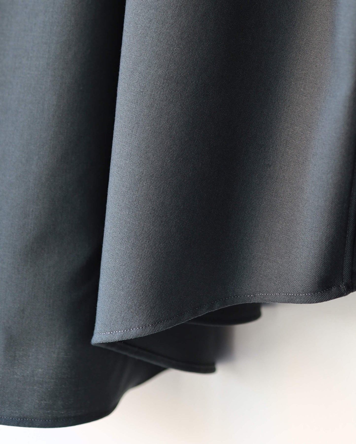 COMFORT FIT SHIRT ORGANIC WOOL 2/80 TROPICAL "CHARCOAL"