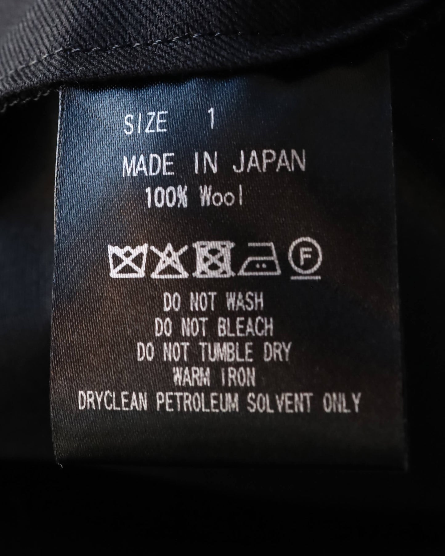 DOUBLE PLEATED EASY TROUSERS ORGANIC WOOL 2/80 TROPICAL "CHARCOAL"