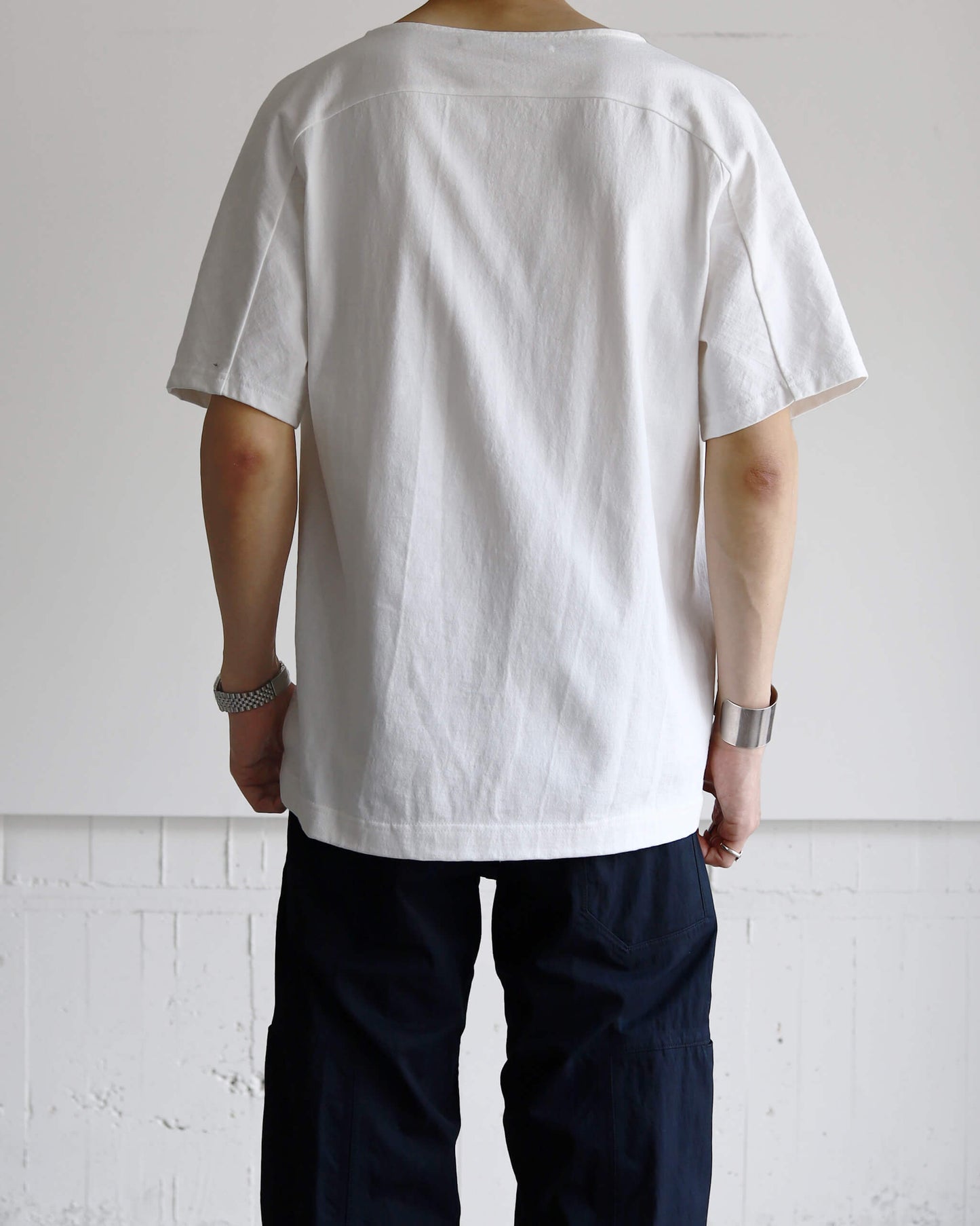 Half Sleeve T-shirts "White"