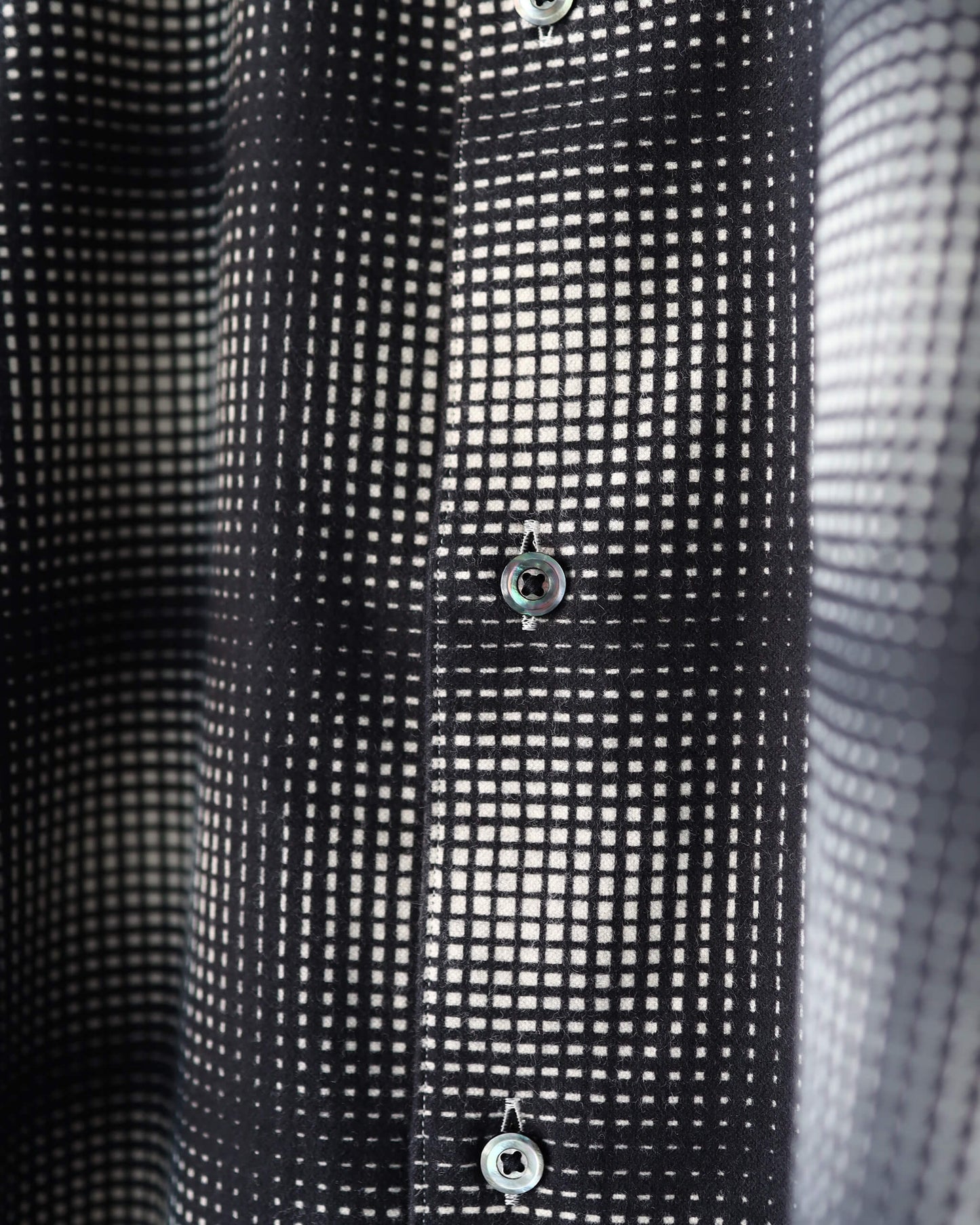 FLANNEL SHIRT "BLACK × WHITE"