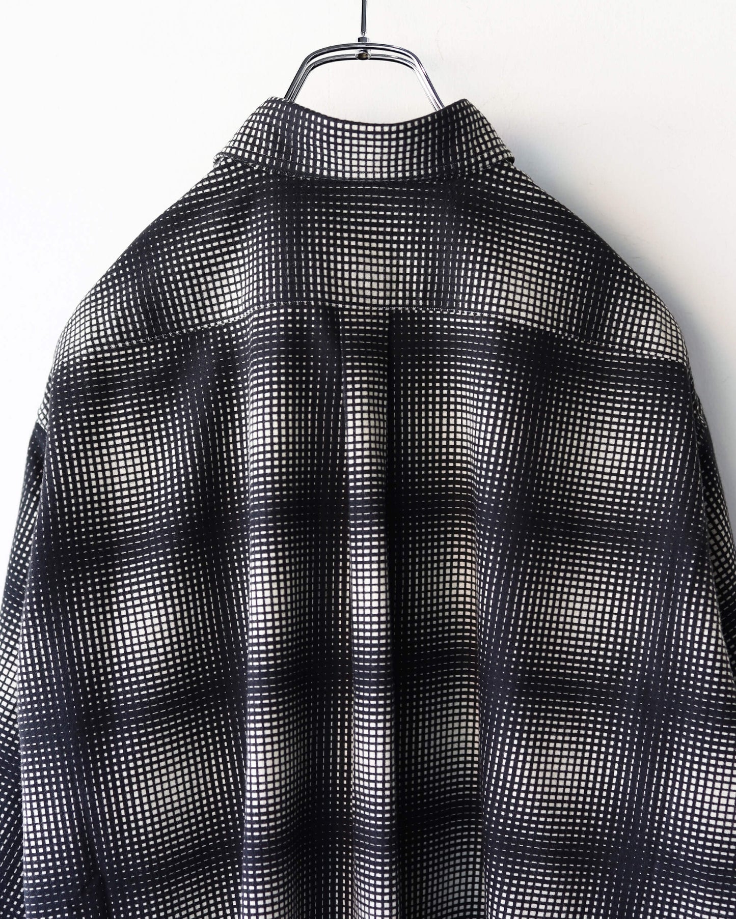 FLANNEL SHIRT "BLACK × WHITE"