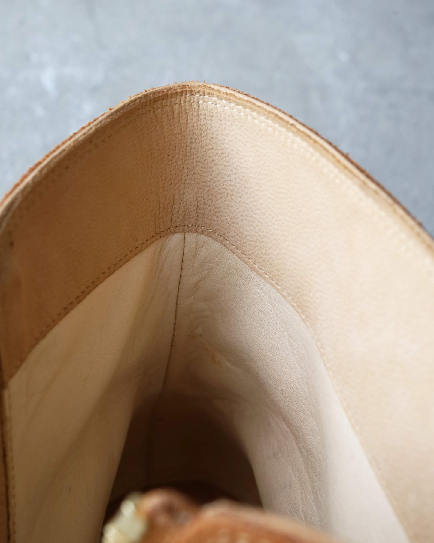 Side Zip Boots - Calf Suede "Camel"