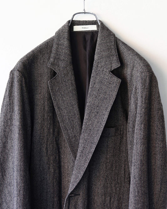 DOBBY STRIPE / 2B JACKET "STRIPE"
