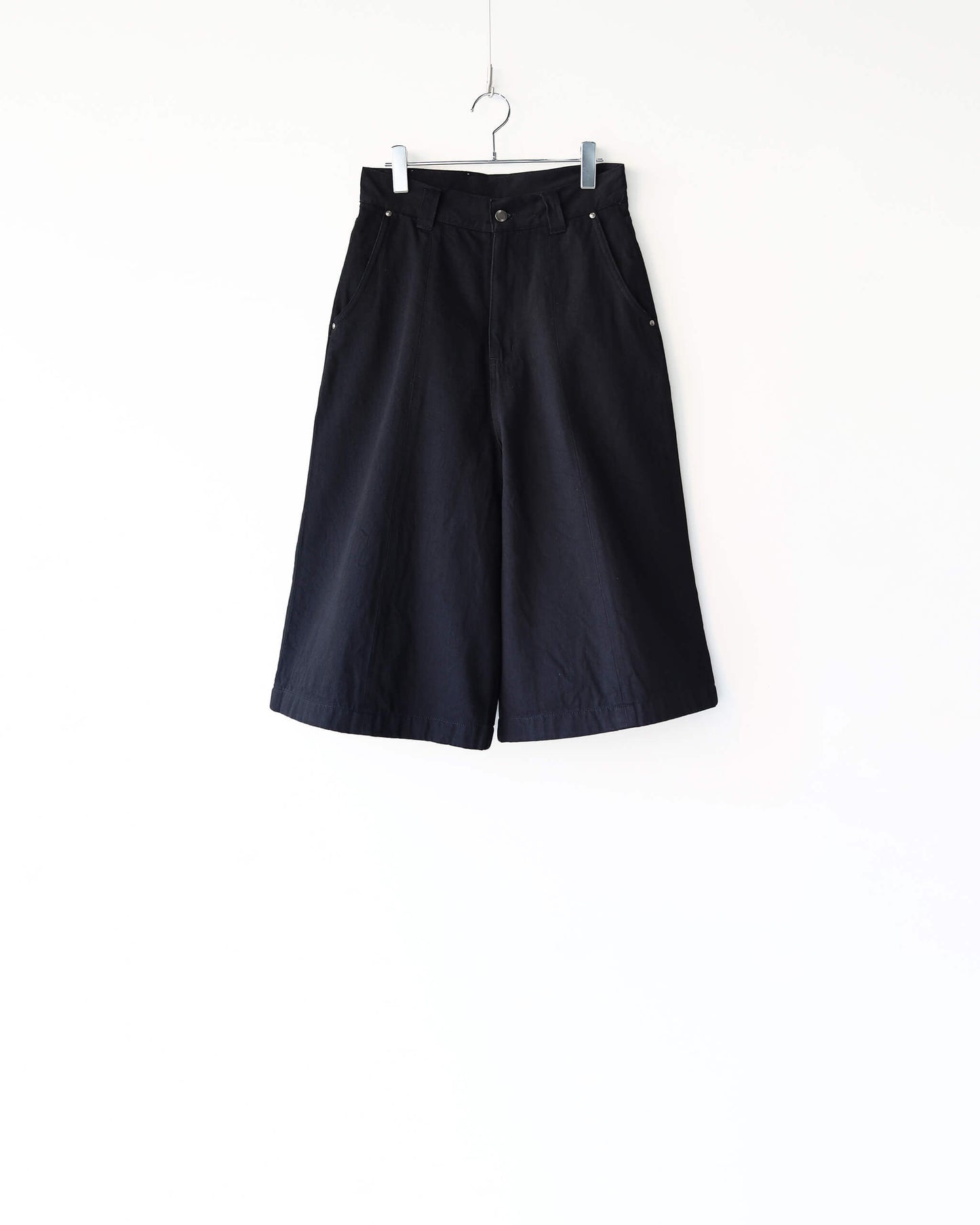 COWBOY JEAN BUGGY SHORTS "BLACK"