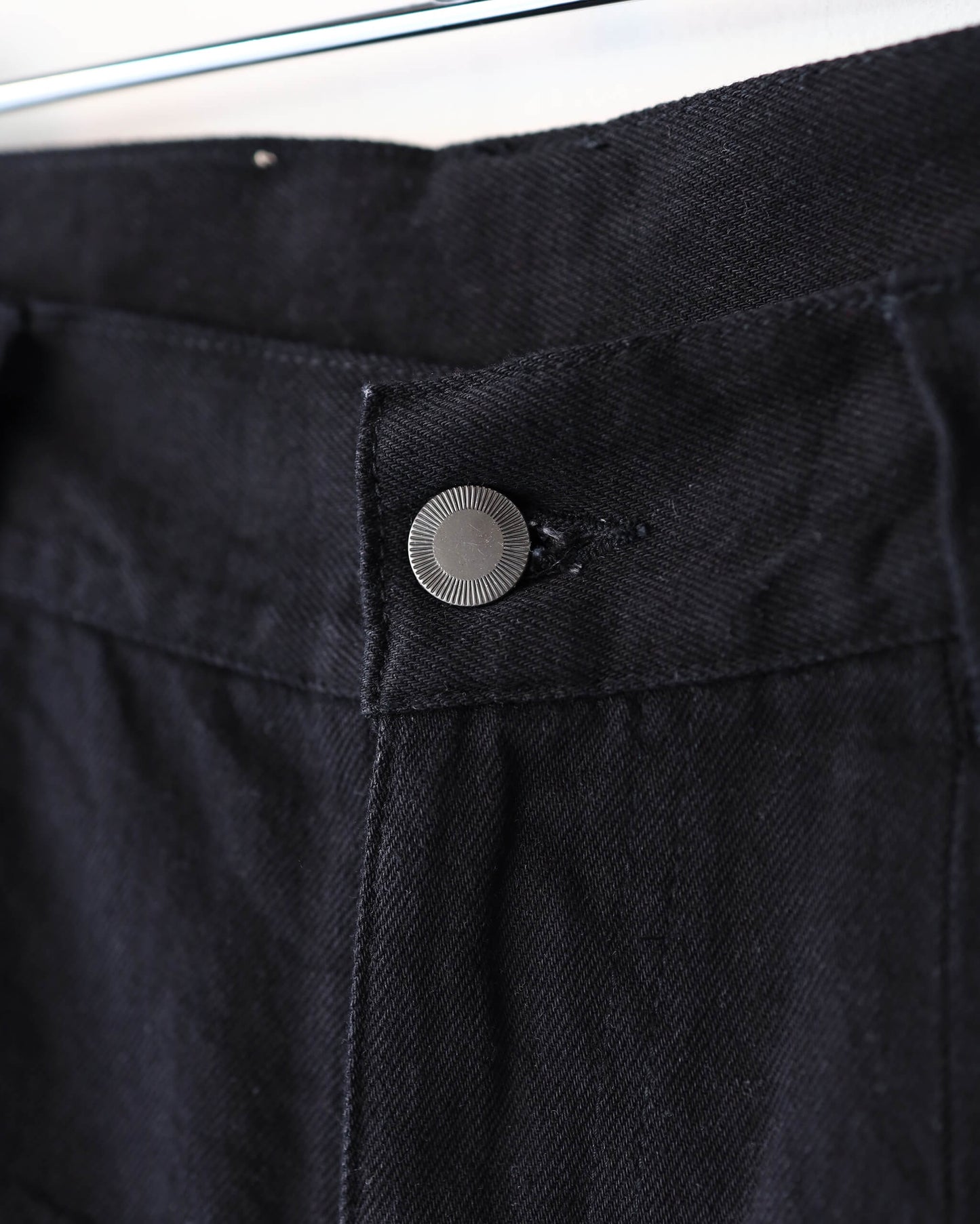 COWBOY JEAN BUGGY SHORTS "BLACK"