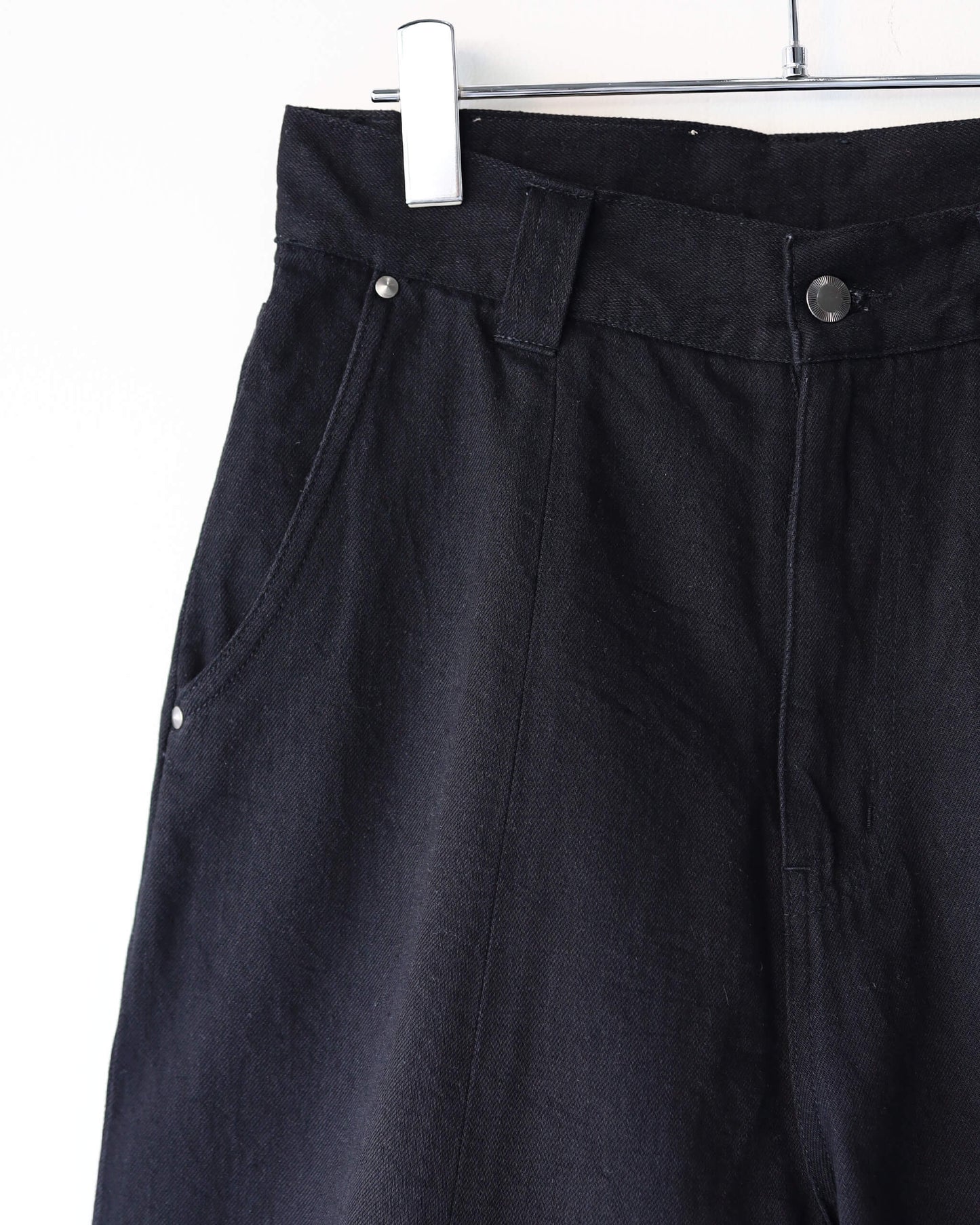COWBOY JEAN BUGGY SHORTS "BLACK"