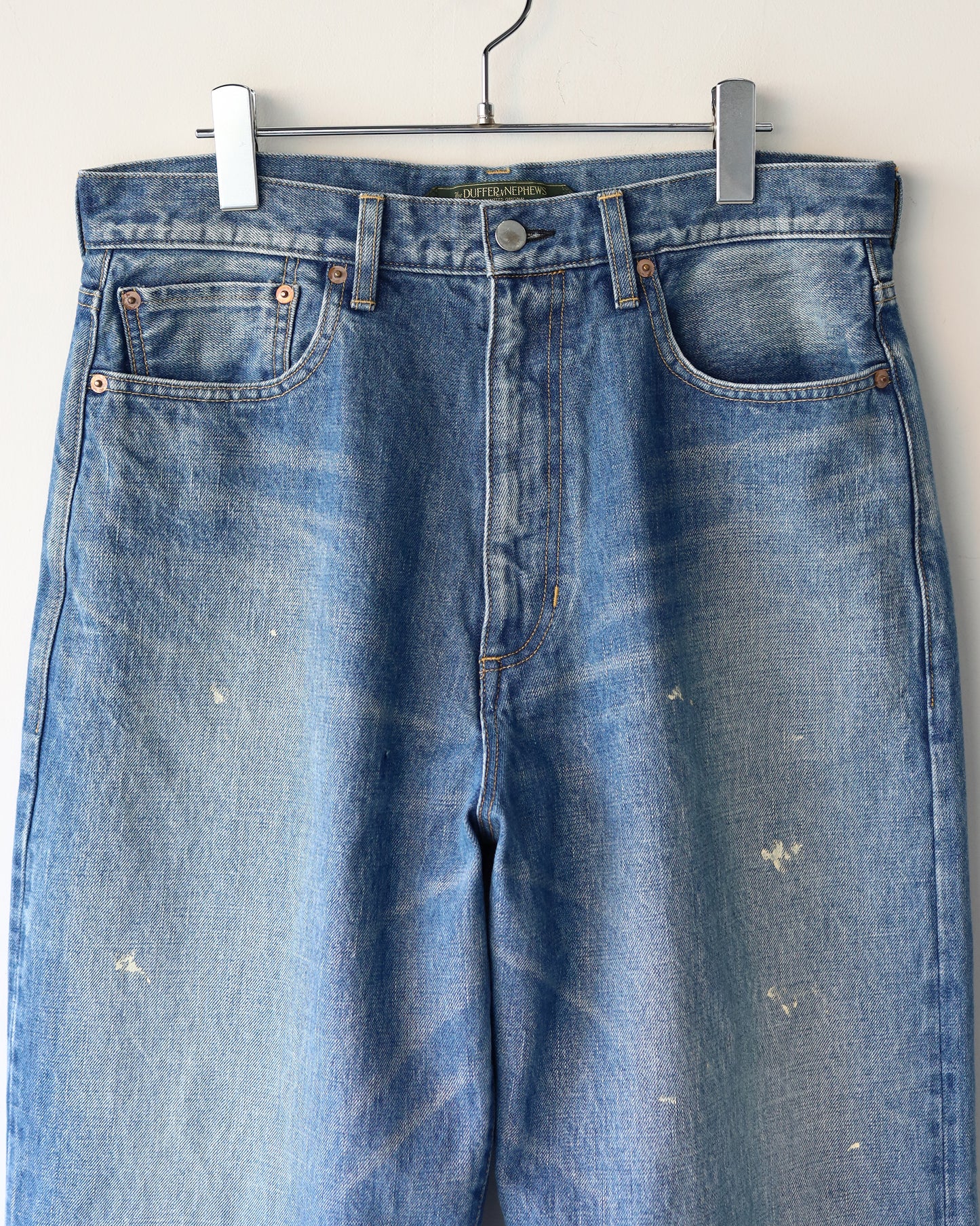 SELVEDGE DENIM 5POCKET PANTS "INDIGO"
