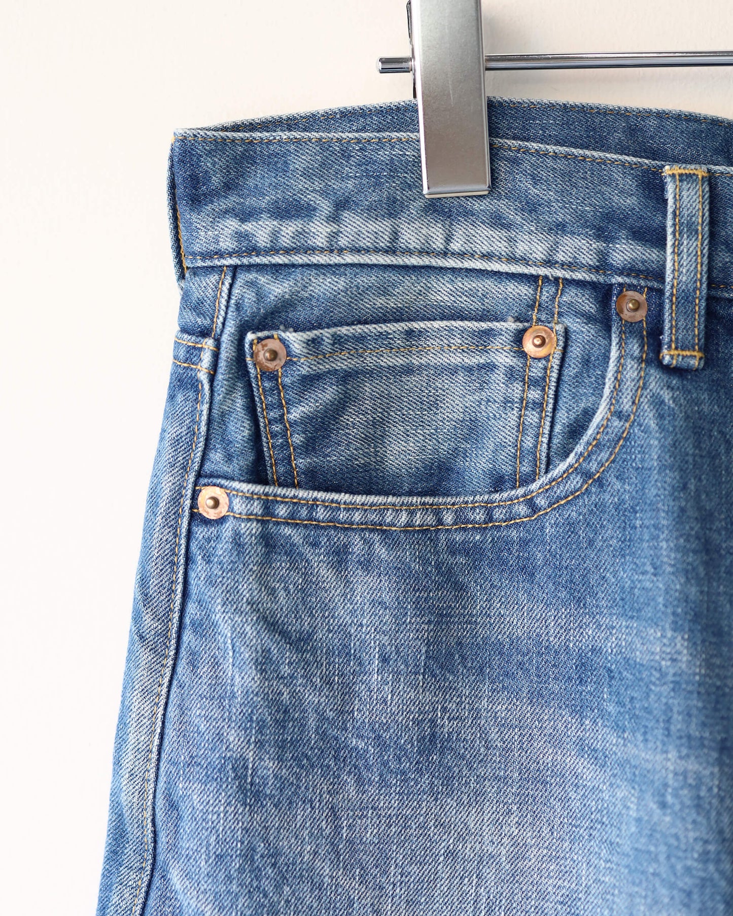 SELVEDGE DENIM 5POCKET PANTS "INDIGO"