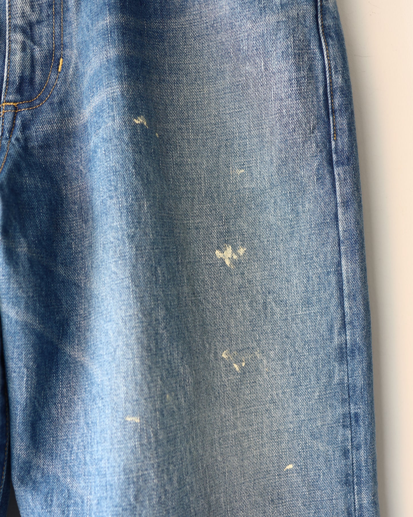 SELVEDGE DENIM 5POCKET PANTS "INDIGO"