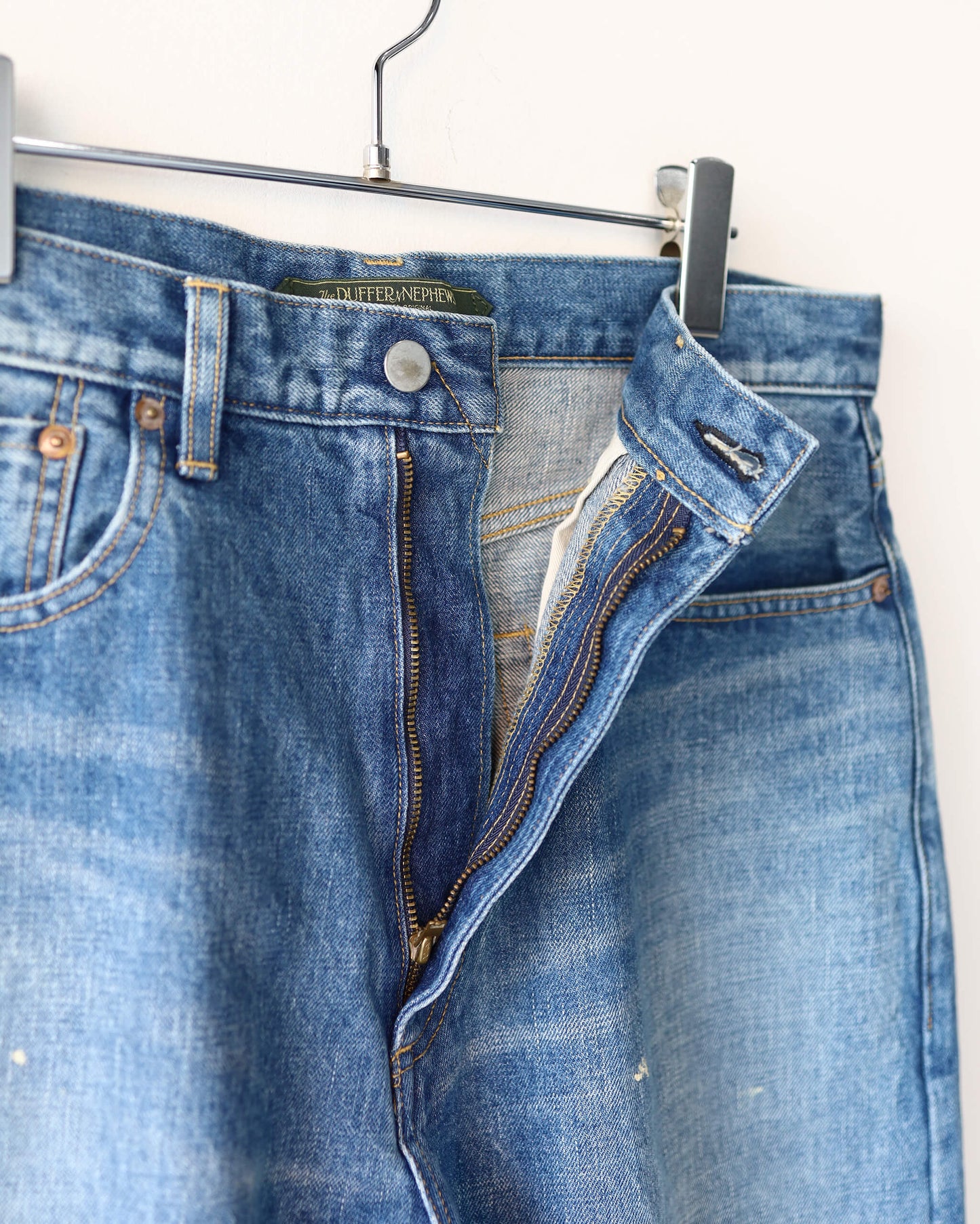 SELVEDGE DENIM 5POCKET PANTS "INDIGO"