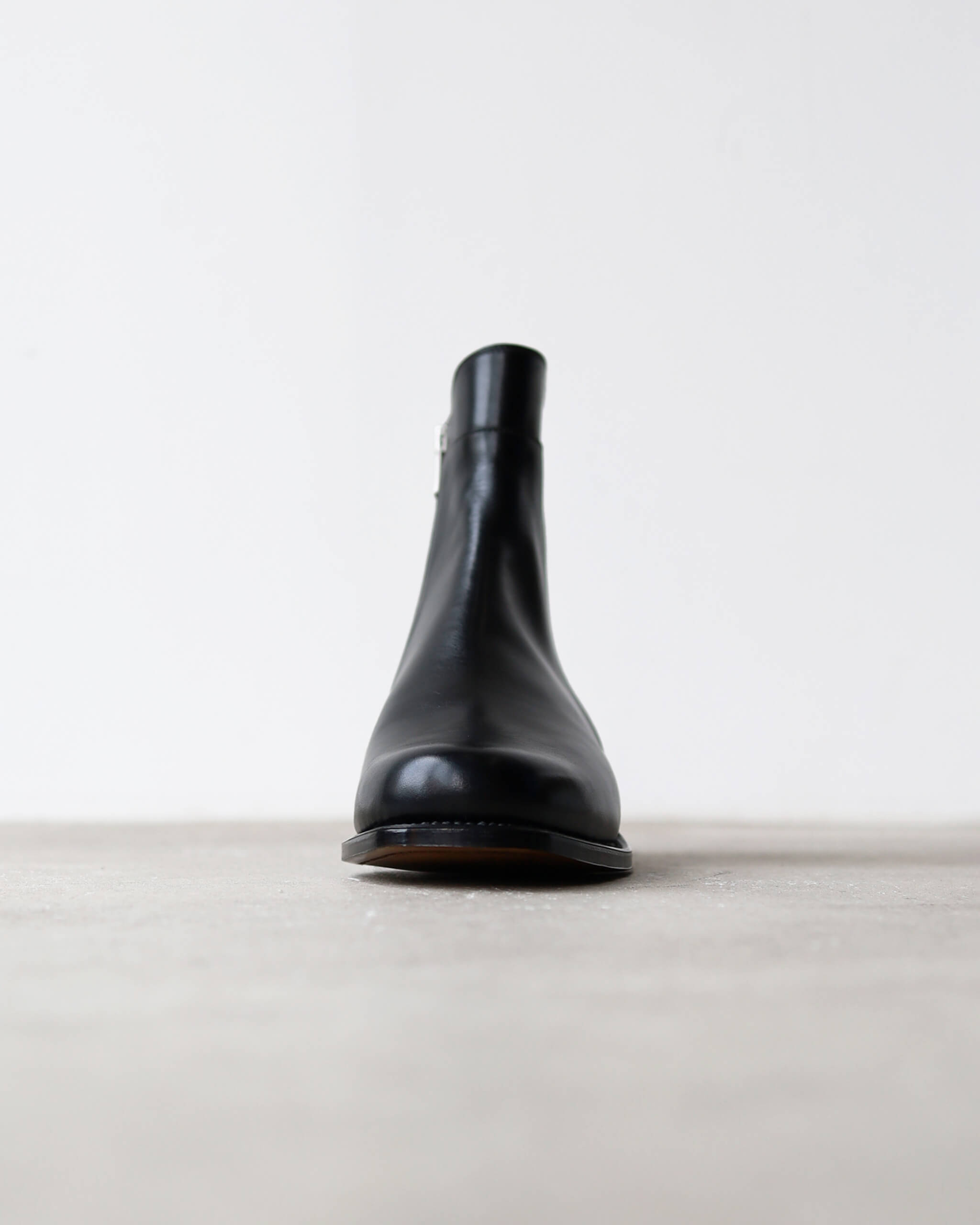 Post Production Side Zip Boots (Italian Calf) 