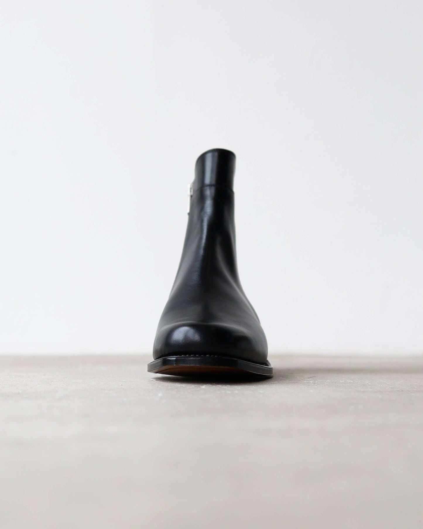 Side Zip Boots - Italian Calf "Black"