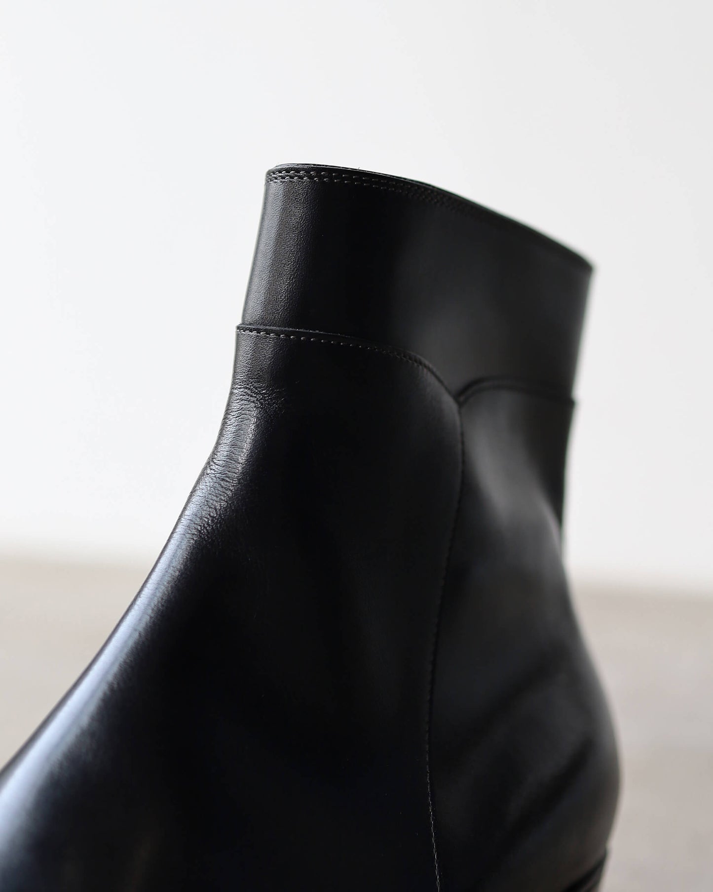 Side Zip Boots - Italian Calf "Black"