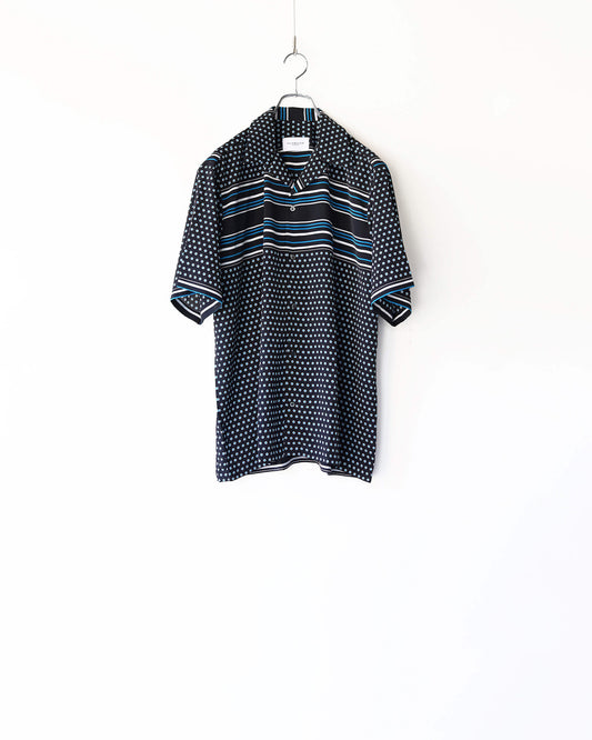 OPEN COLLAR SHIRT "PATTERN"