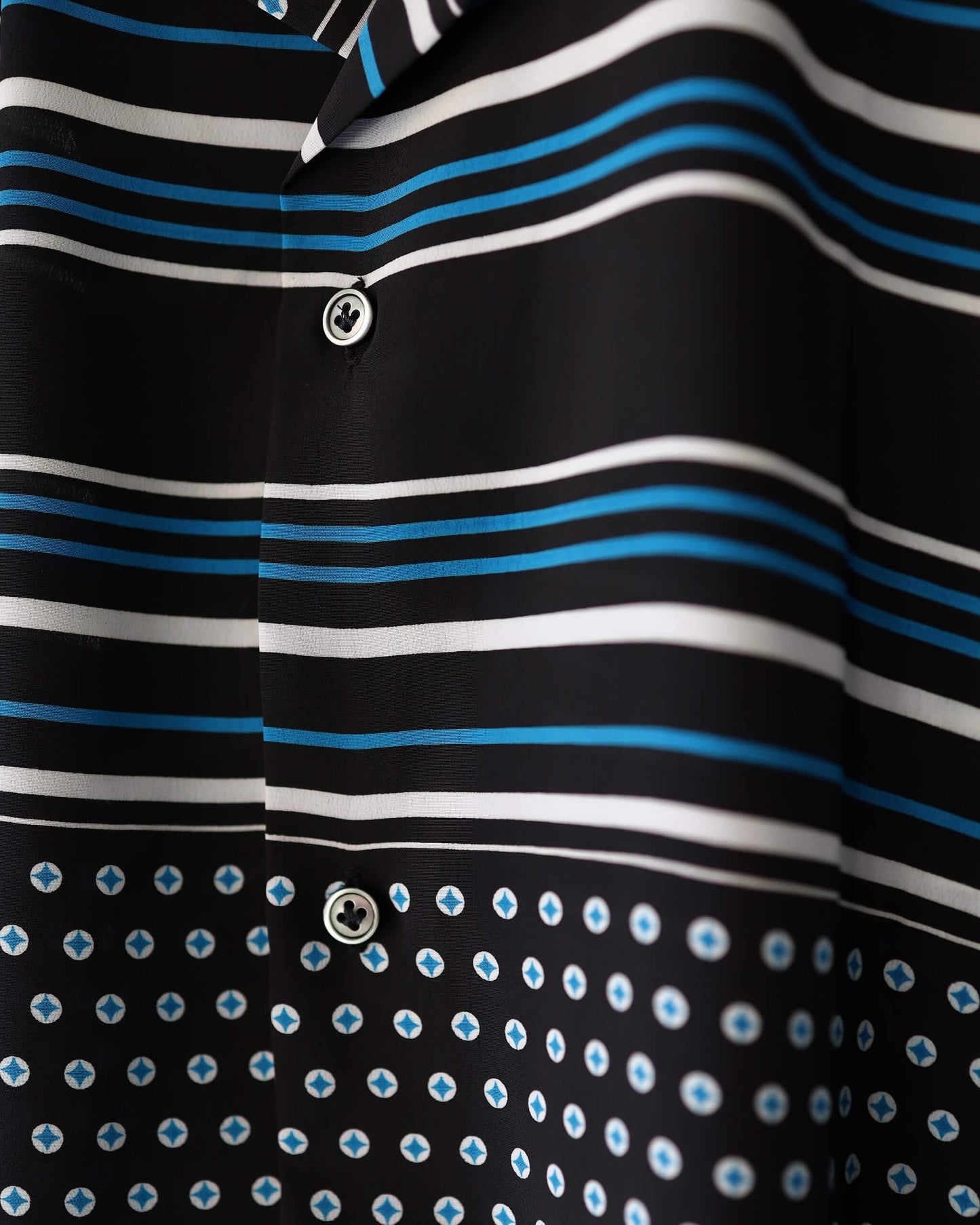OPEN COLLAR SHIRT "PATTERN"