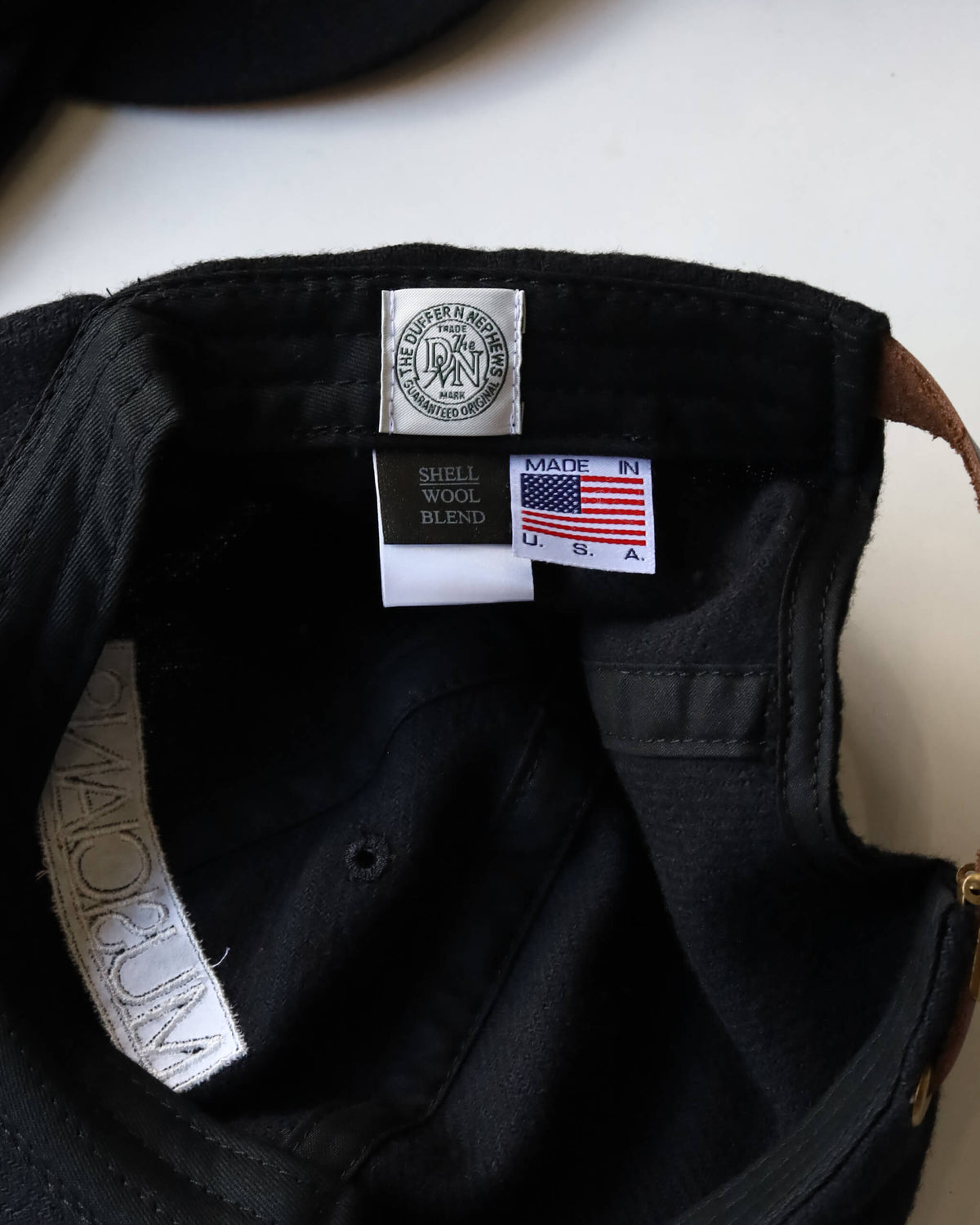 MUSICIANS WOOL B.B CAP "BLACK"