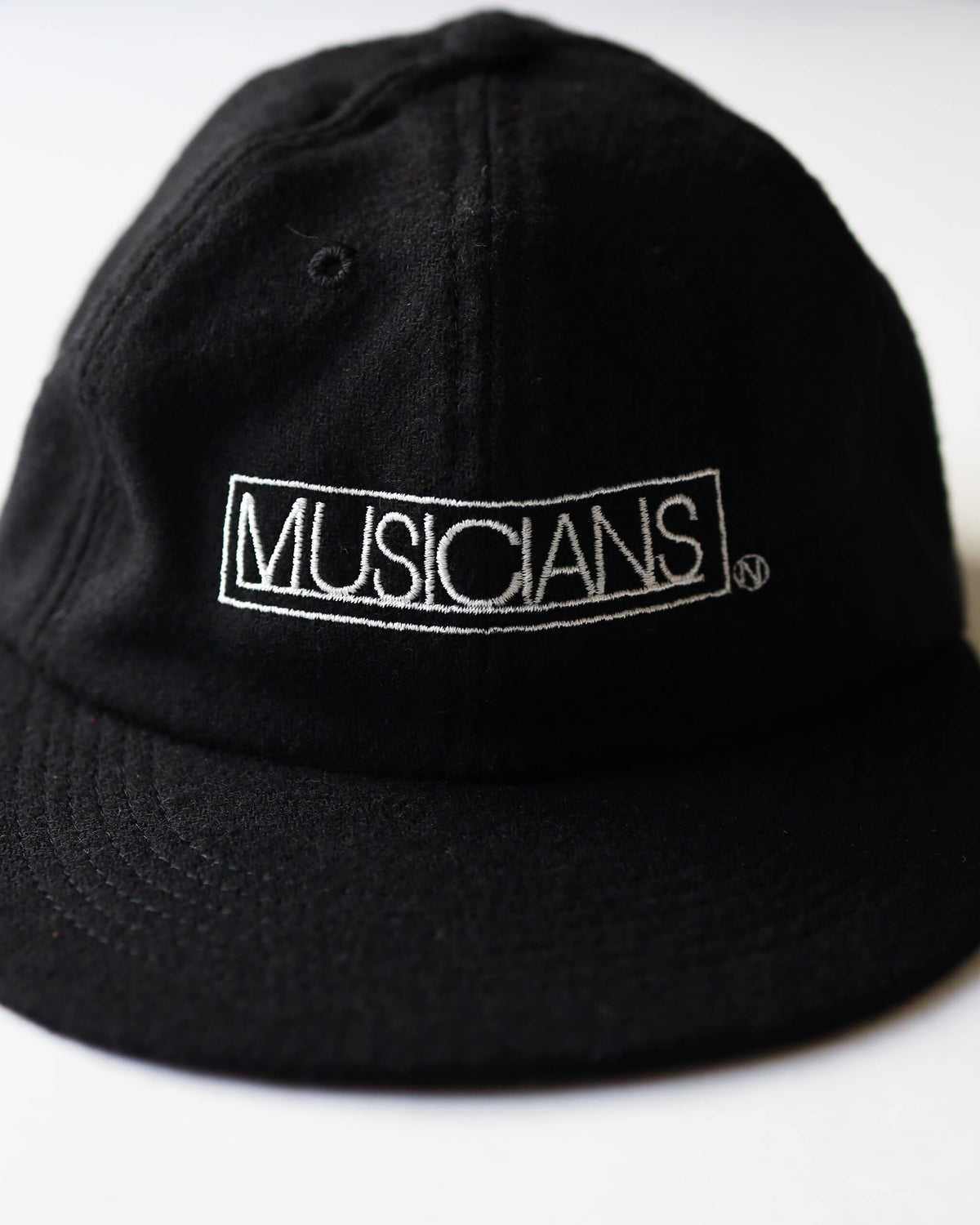 MUSICIANS WOOL B.B CAP "BLACK"