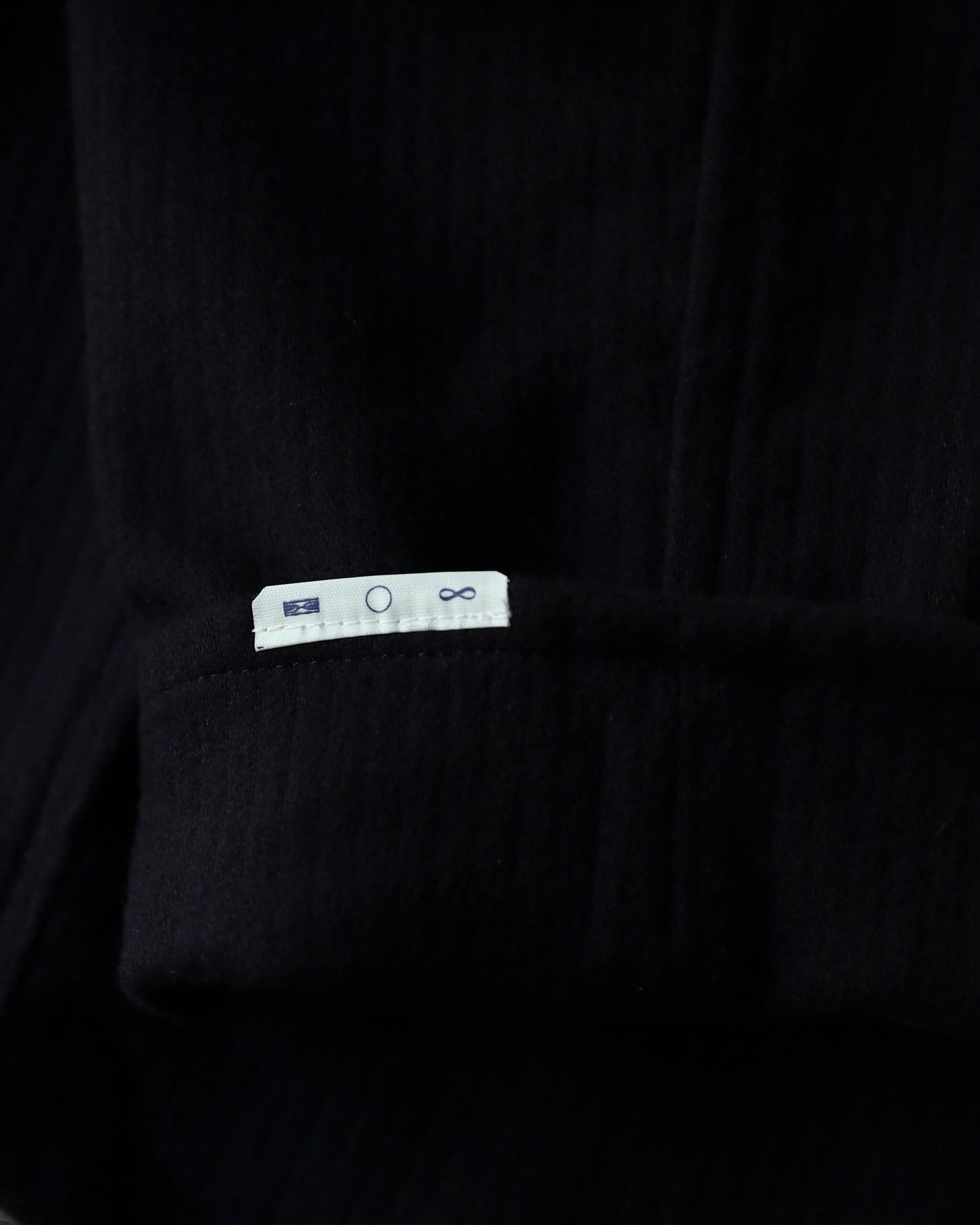 "day" pajama #soft cotton pique "black"