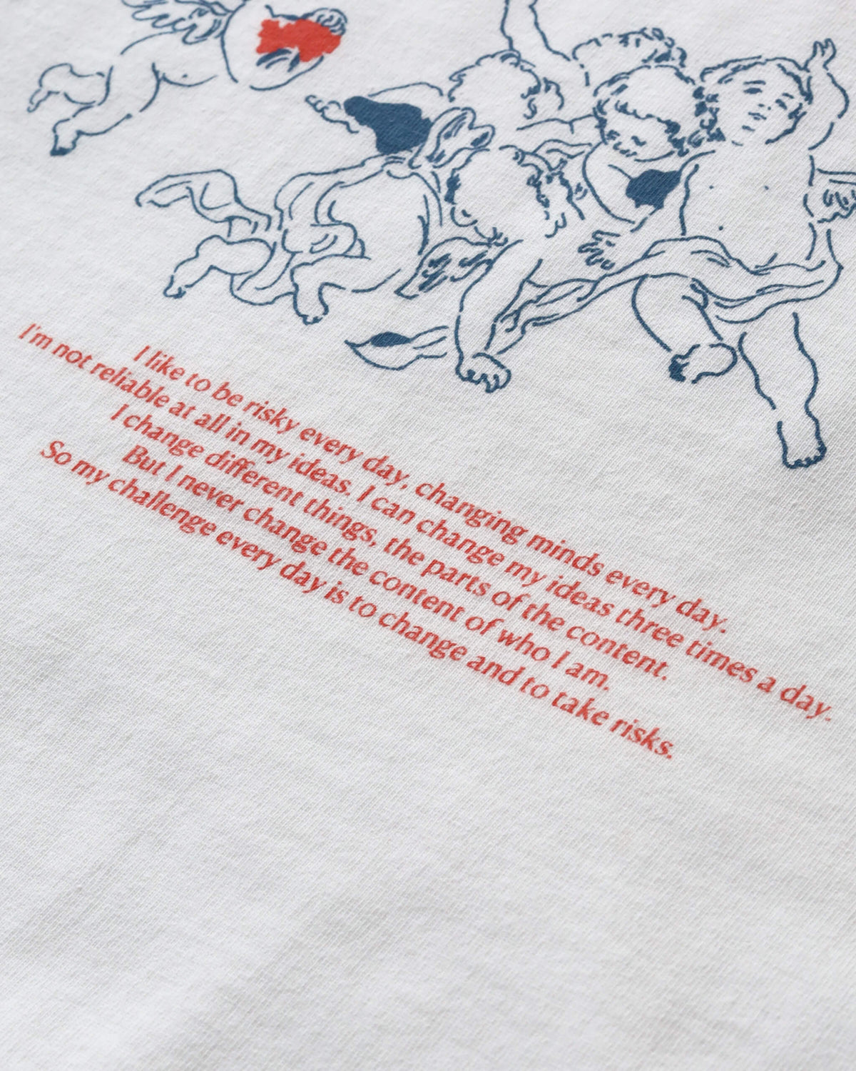 BOX SQUARE T-SHIRTS "WHITE"