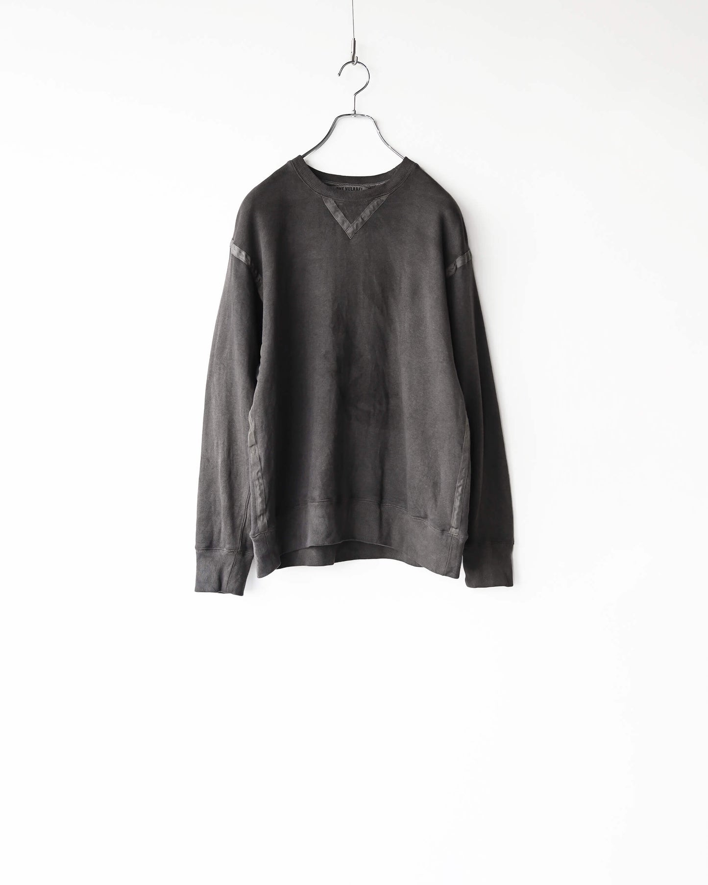 GARMENT DYED SWEAT SHIRT "KURE"