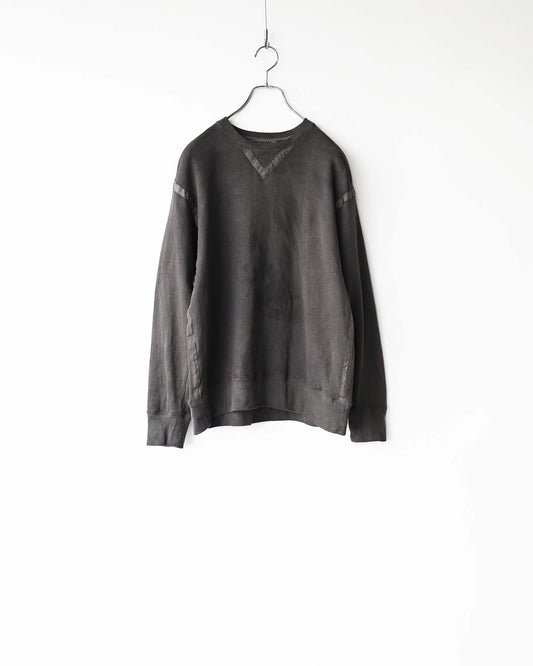 GARMENT DYED SWEAT SHIRT "KURE"