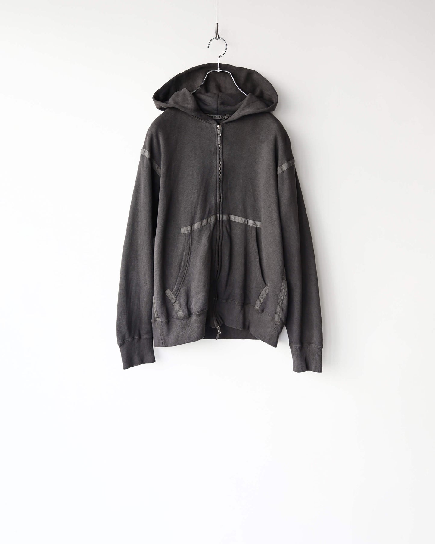 GARMENT DYED SWEAT HOODIE "KURE"