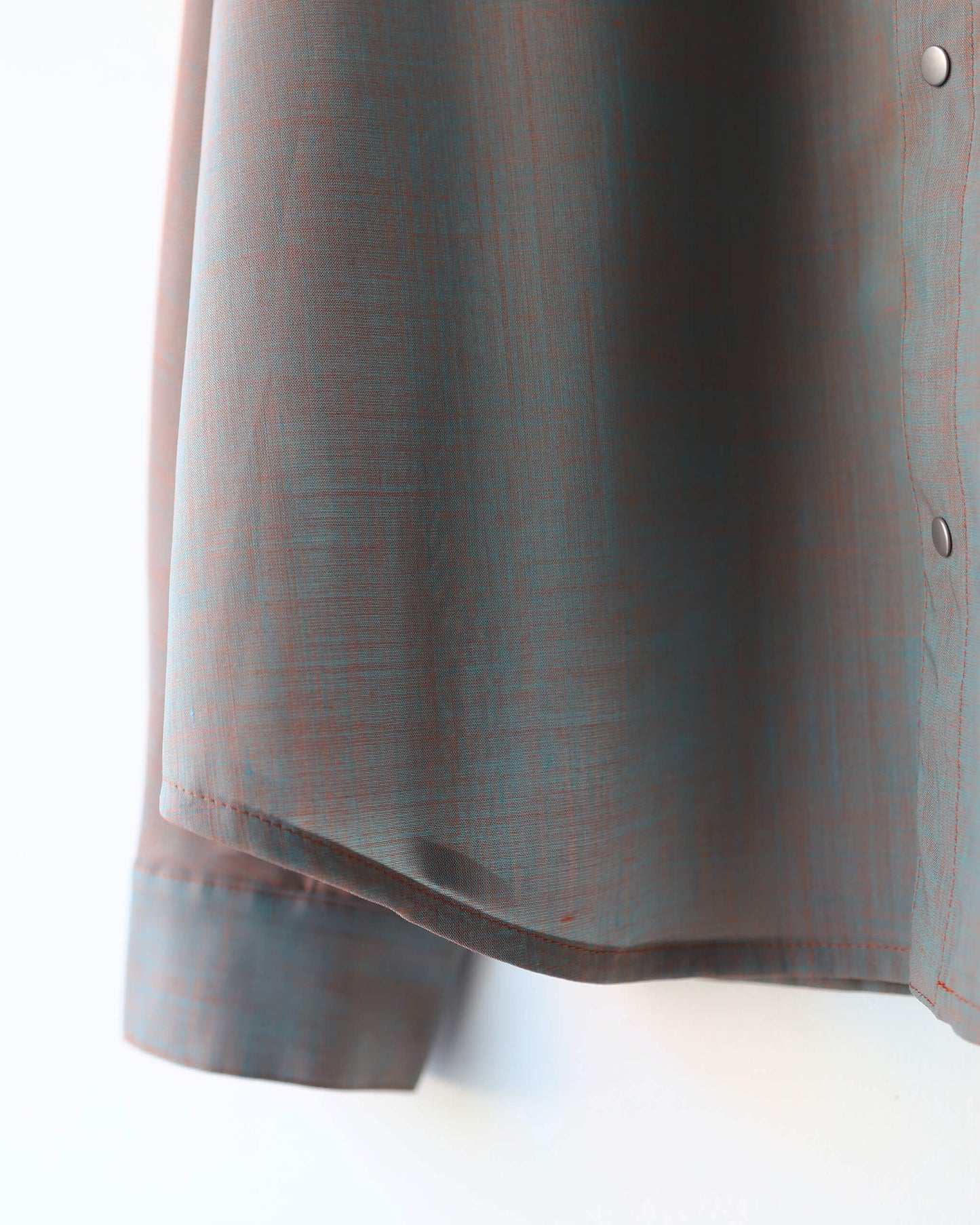 Chambray Mackinaw Shirts "Orange Gray"