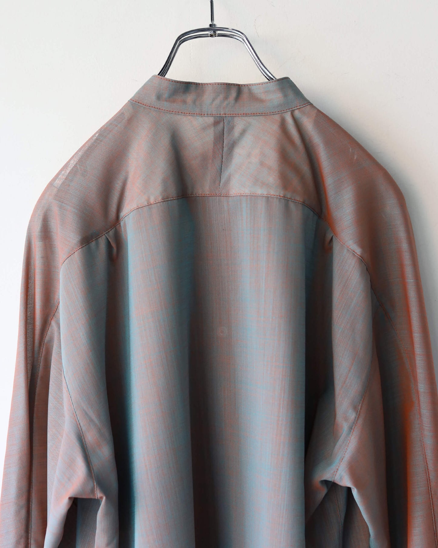 Chambray Mackinaw Shirts "Orange Gray"