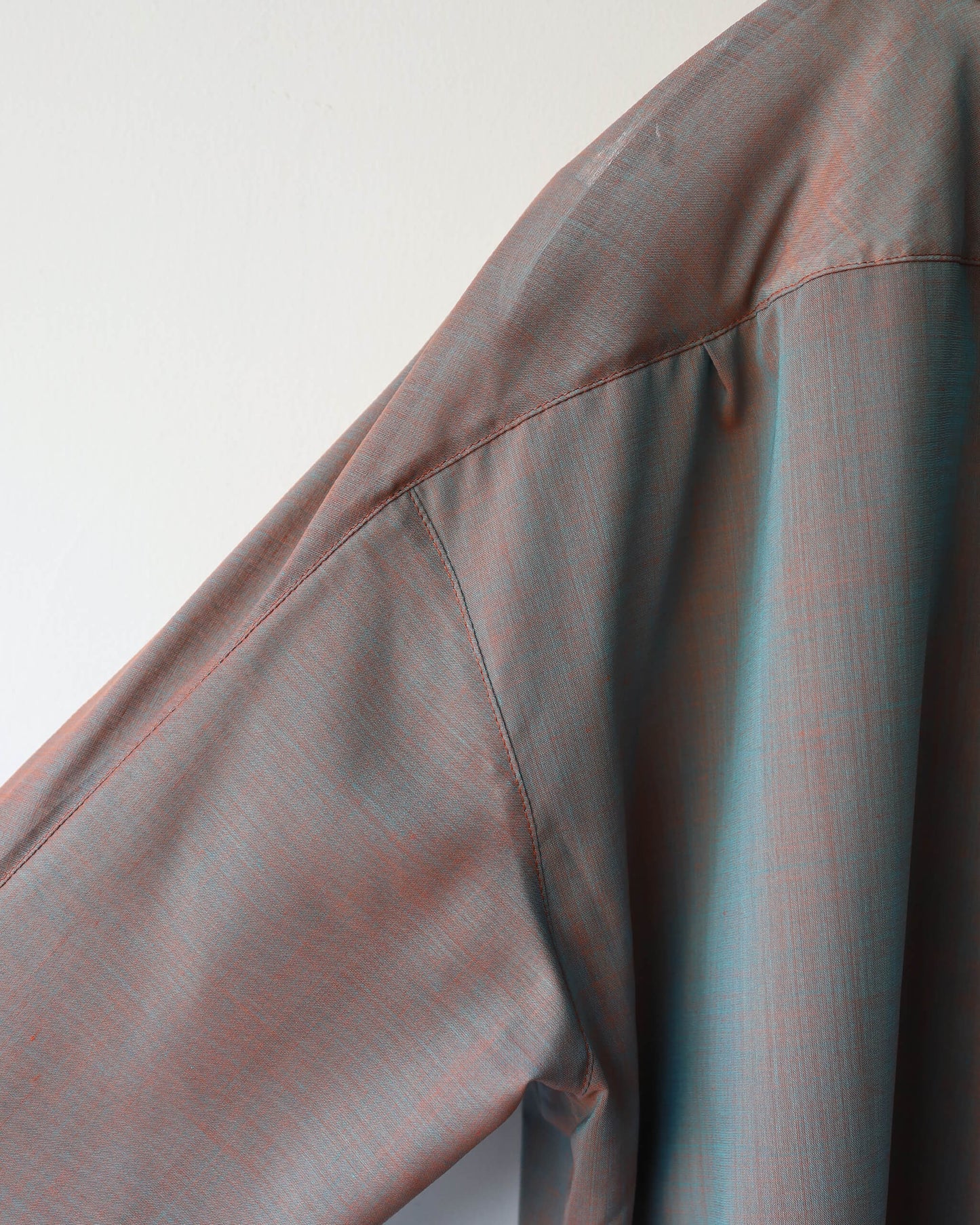 Chambray Mackinaw Shirts "Orange Gray"