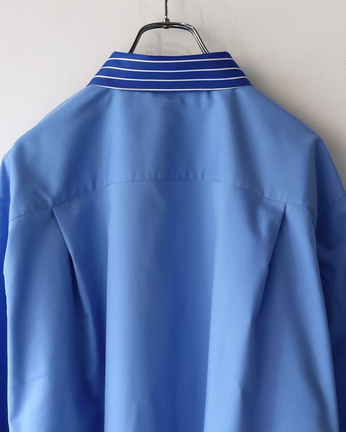 OXFORD LAYERED SHIRT "Blu"
