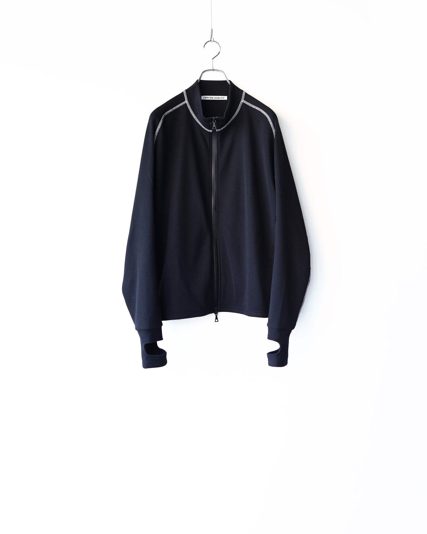 Zip Up Top Thermal Hi-Vis "Black"