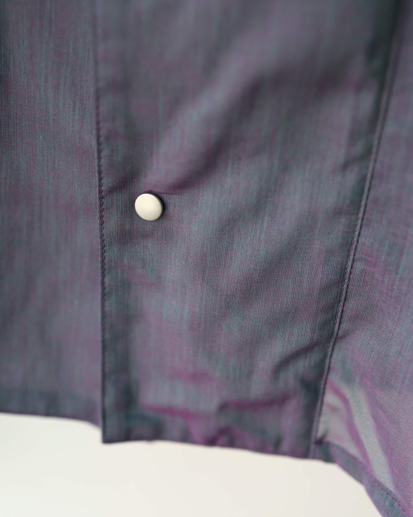 Chambray Panel Shirts "Purple Gray"