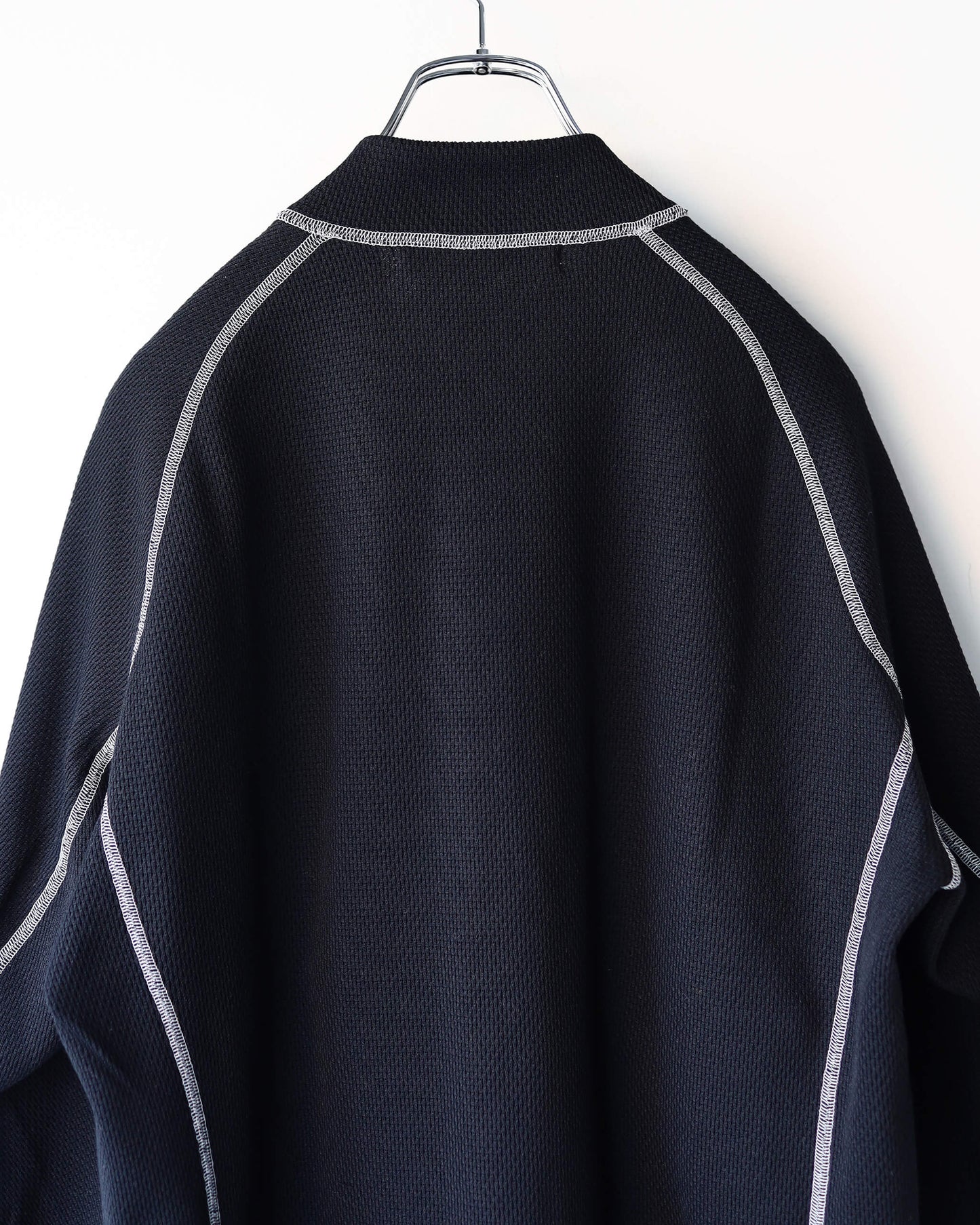 Zip Up Top Thermal Hi-Vis "Black"