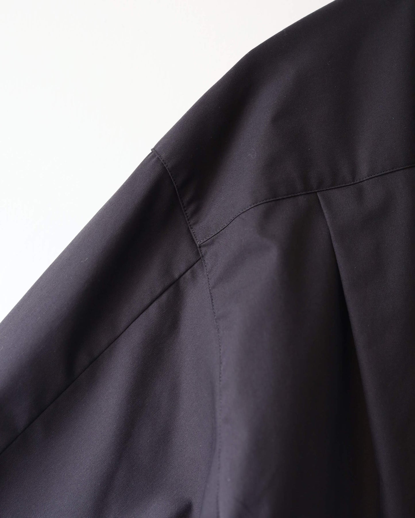 OXFORD LAYERED SHIRT "Bk"