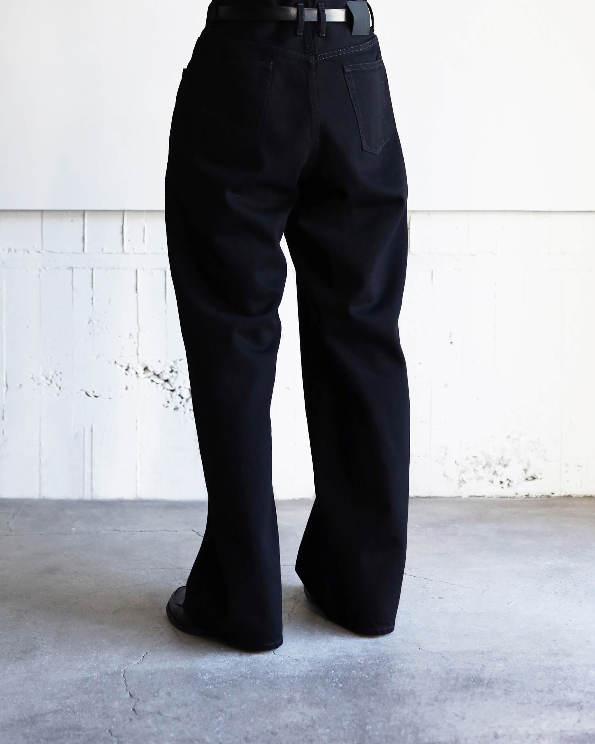 nakedgauge ONE WASH BLACK DENIM ASHLEY JEANS 