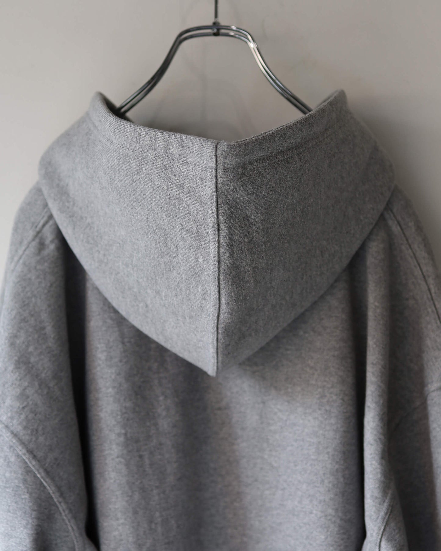 FULL ZIP HOODY "GRAY"