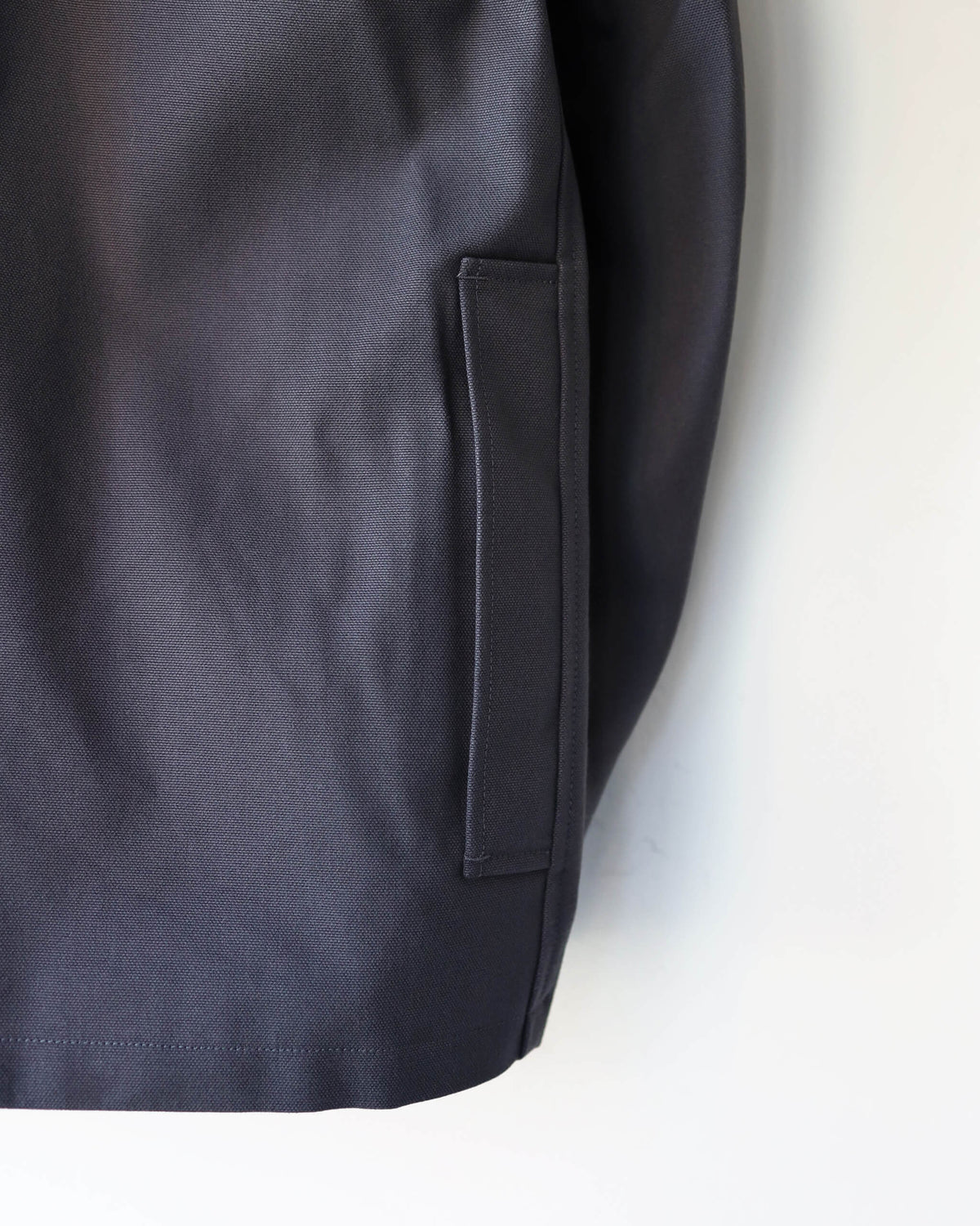 CHASSEUR JACKET ORGANIC COTTON DUCK "CHARCOAL"