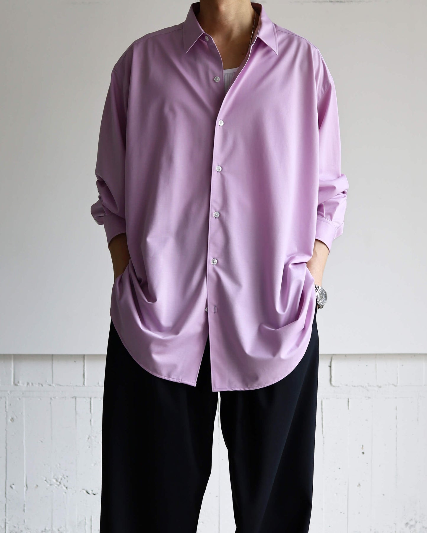 46G Atmosphere Shirt "LIGHT PURPLE"