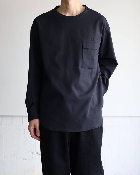 CREW SHIRTS "BLACK"