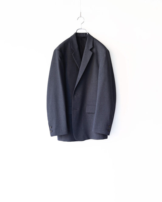 SPORTS COAT ORGANIC WOOL SURVIVAL CLOTH®︎ "CHARCOAL"